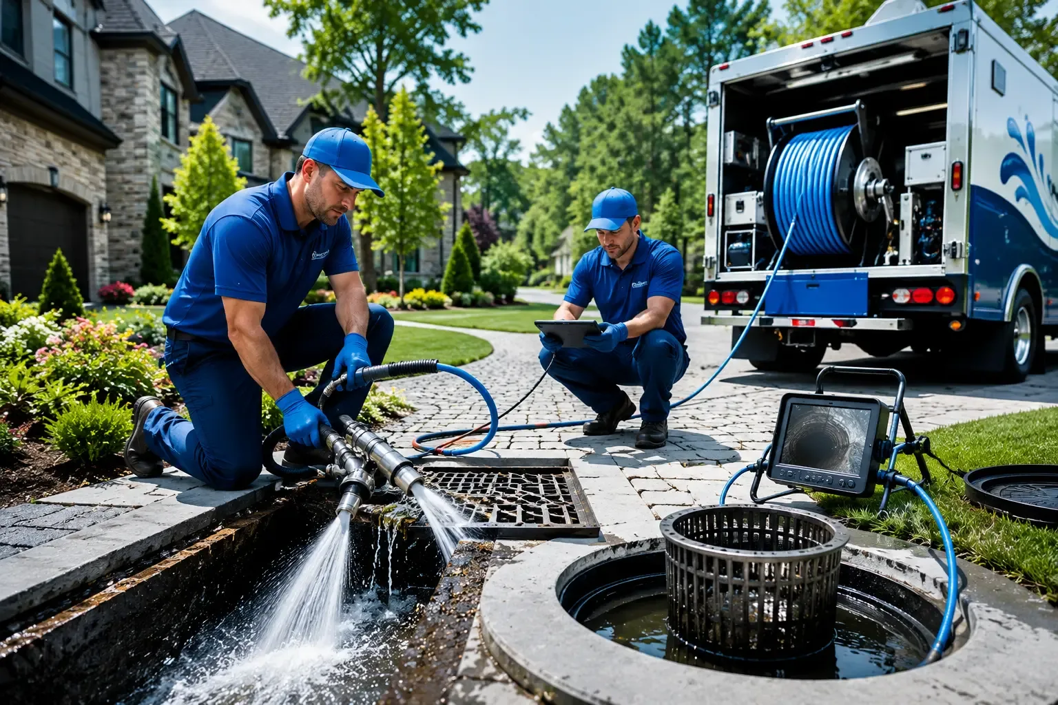 Local outdoor drain cleaning professionals in Blanford, IN