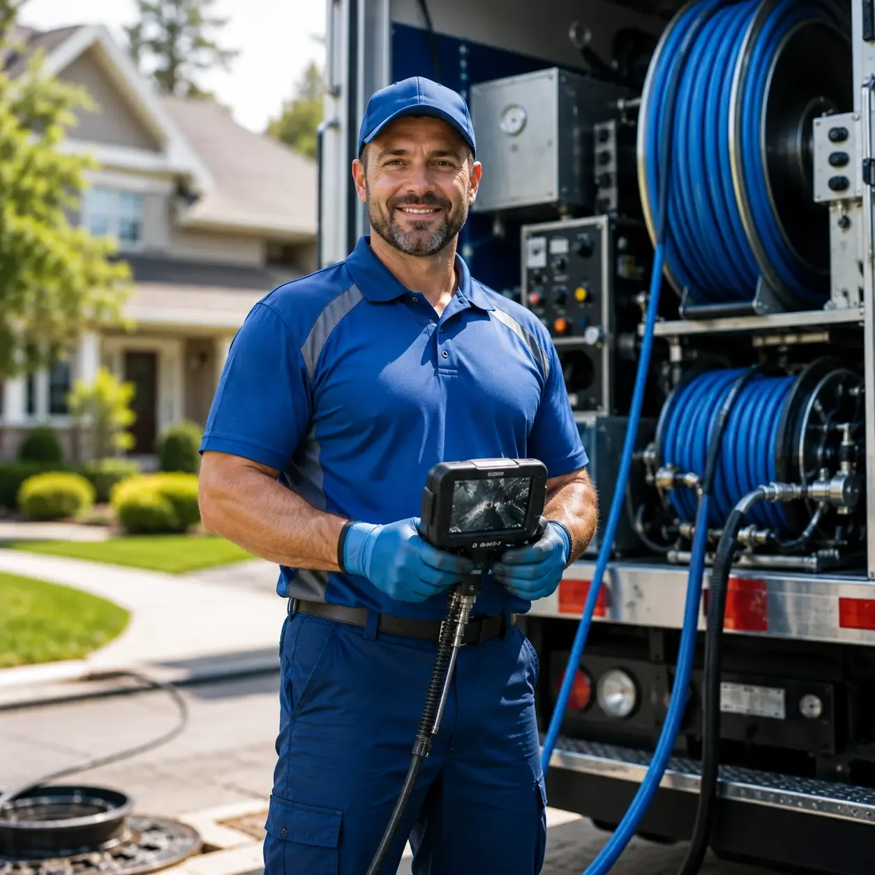 Local outdoor drain cleaning specialists in Blanford, IN